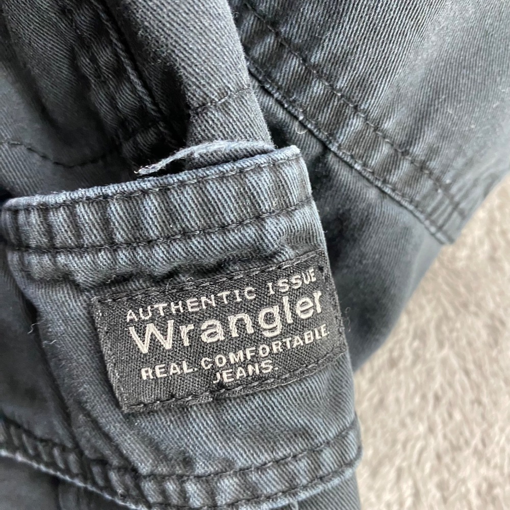 Wrangler‎ Cargo Chino Shorts Mens 35 Gray - Picture 9 of 14